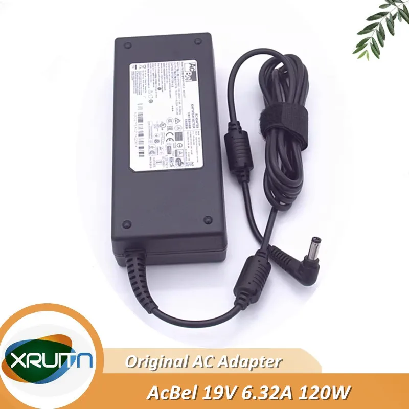 Genuine AcBel ADC027 19V 6.32A 120W AC Adapter Charger For MECHREVO MSI Laptop Power Supply