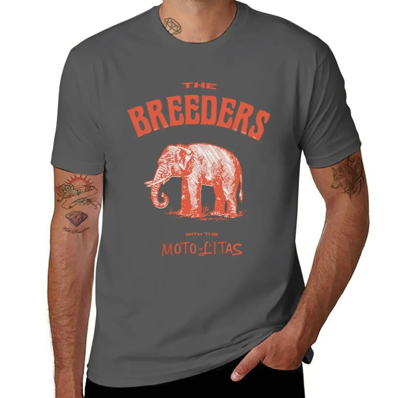 

The Breeders T-Shirt sports fans summer clothes Aesthetic clothing mens big and tall t shirts