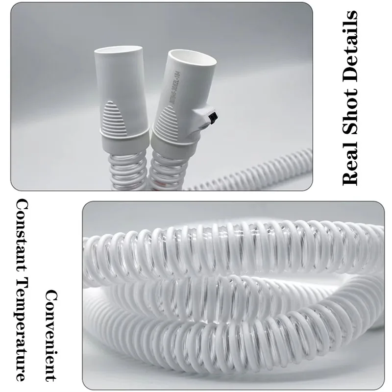 RESOXY 180cm CPAP Constant Temperature Heated Breathing Tube CPAP APAP BiPAP Universal Heated Breathing Tube For Sleeping Apnea