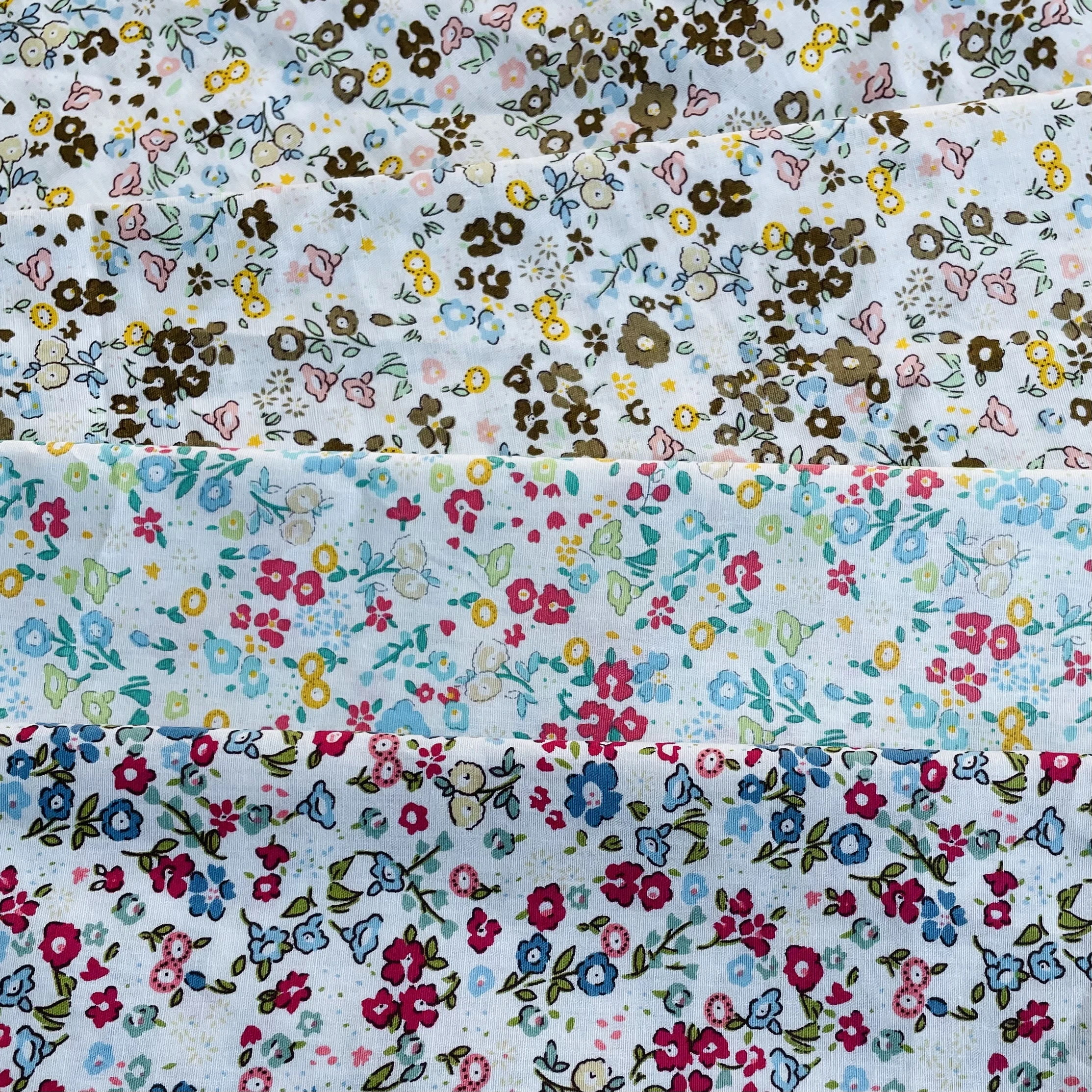 145X50Cm Nieuwe Bloemen 100% Katoen 60S Als Liberty Stof Digitale Bedrukking Voor Het Naaien Van Stoffen Jurken Rok Kids Designer Portemonnees