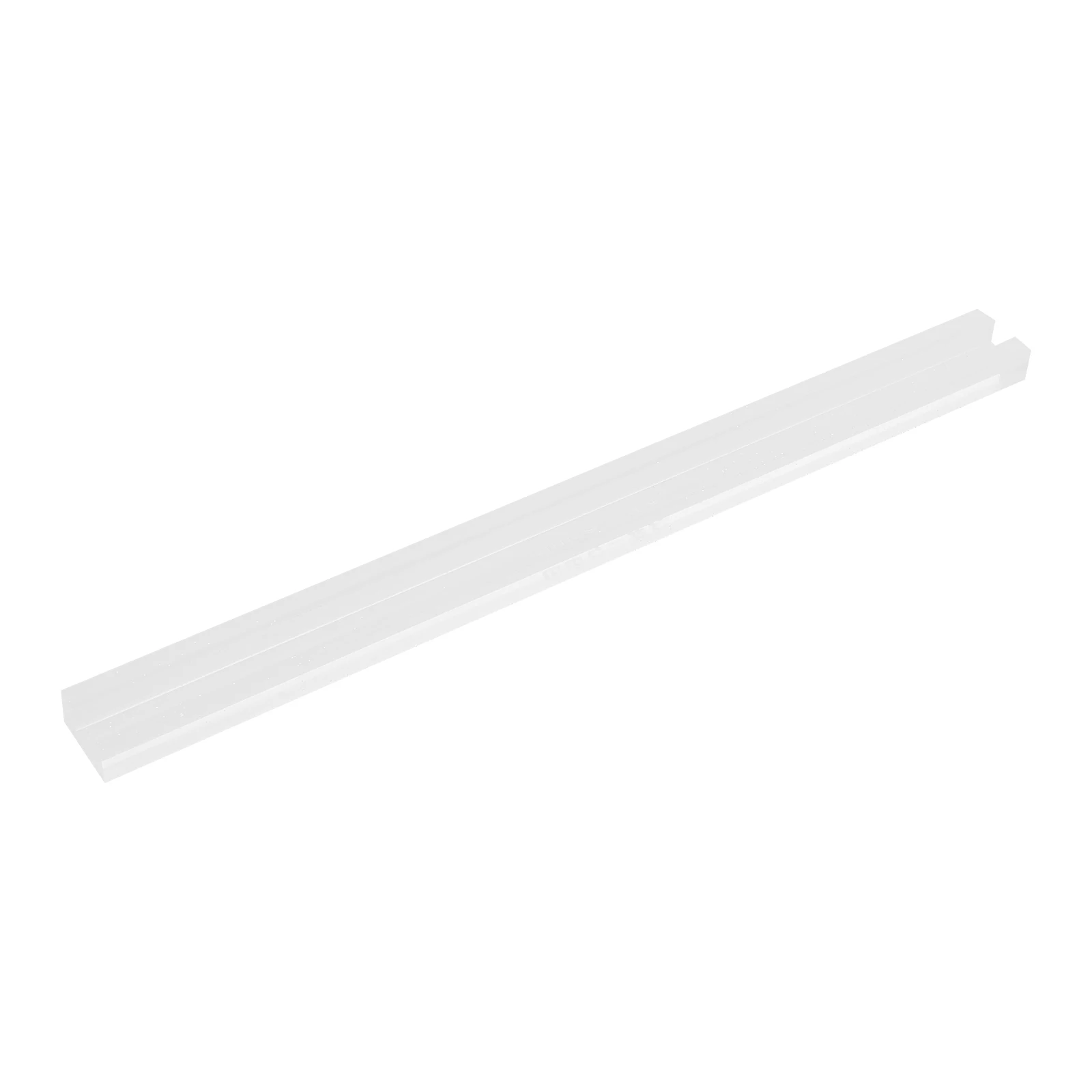 

Zipper Gluing 5mm Acrylic Spacer Anti Overflow Ruler Sewing Craft Clear Tailoring Zipper Gluing Ruler Leatherworking Aid DIY