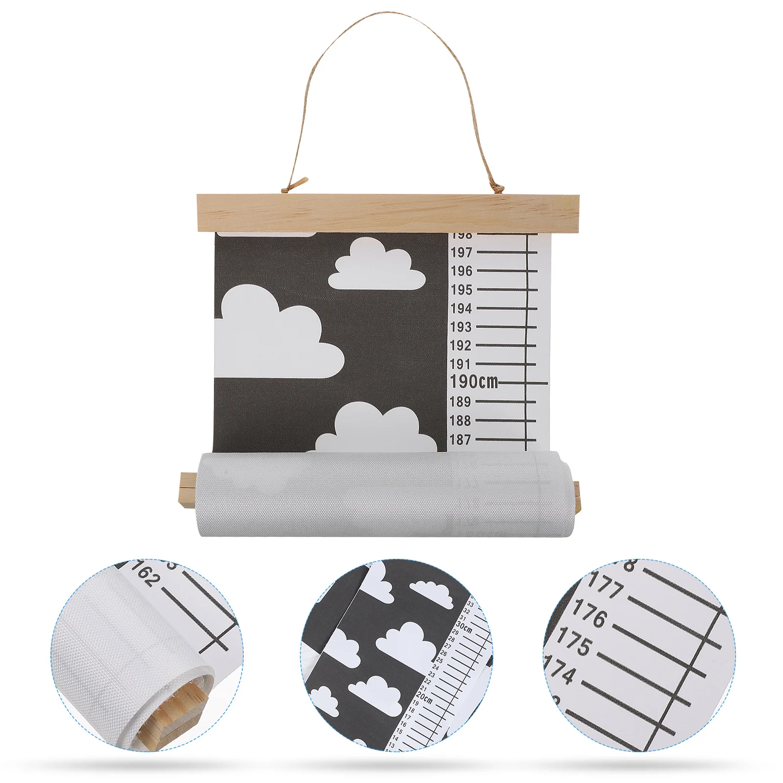 

Height Measurement Ruler for Children Growth Chart Wall Mounted Waterproof and Odor Free Measuring Tool Home Decor