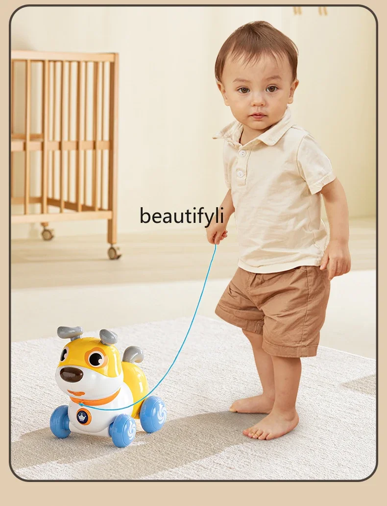 

Children's walker baby push music baby toy walking hand push