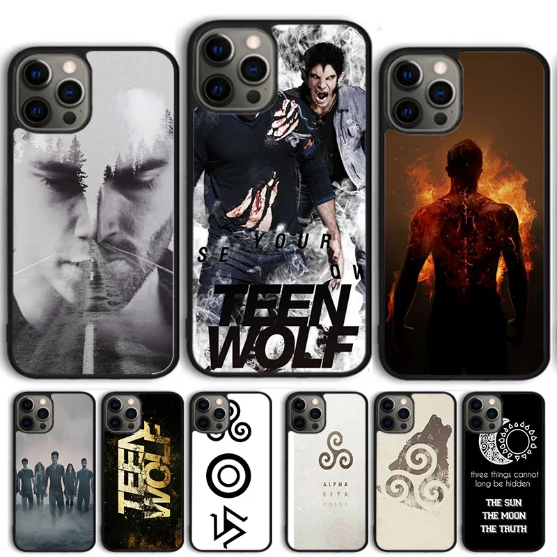 Teen Wolf Tv Show Phone Case Cover For iPhone 15 16 14 13 12 Pro Max mini 11 Pro Max XS XR Plus Coque Shell