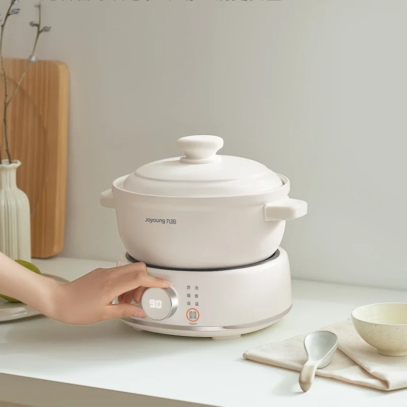 Electric Stewpot Soup Pot Casserole Plug-in Automatic Ceramic Stew Slow Cooker Porridge Boiling Stew Cocina Home Appliance