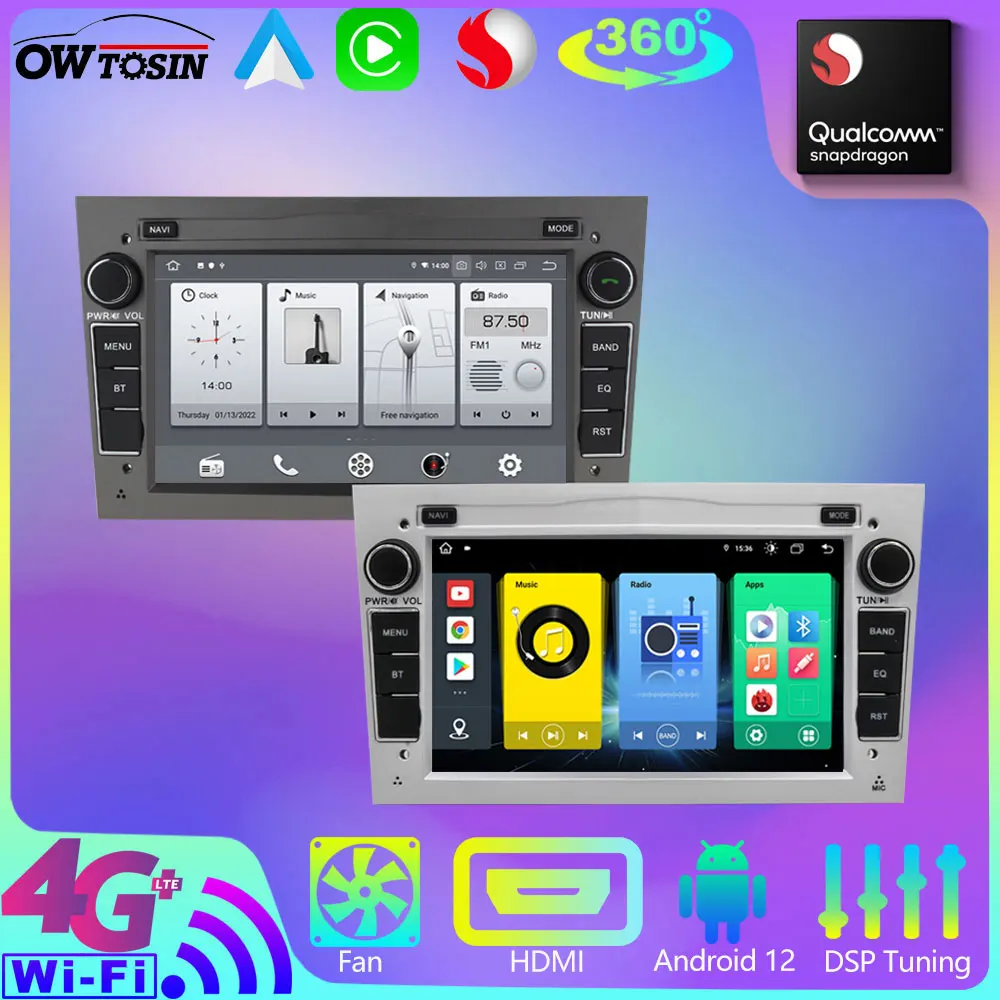 A7870 Android 13 12G+256G Car GPS Radio For Opel Astra/Antara/Corsa/Vivaro/Meriva/Vectra/Zafira/Insignia WiFi CarPlay Head Unit
