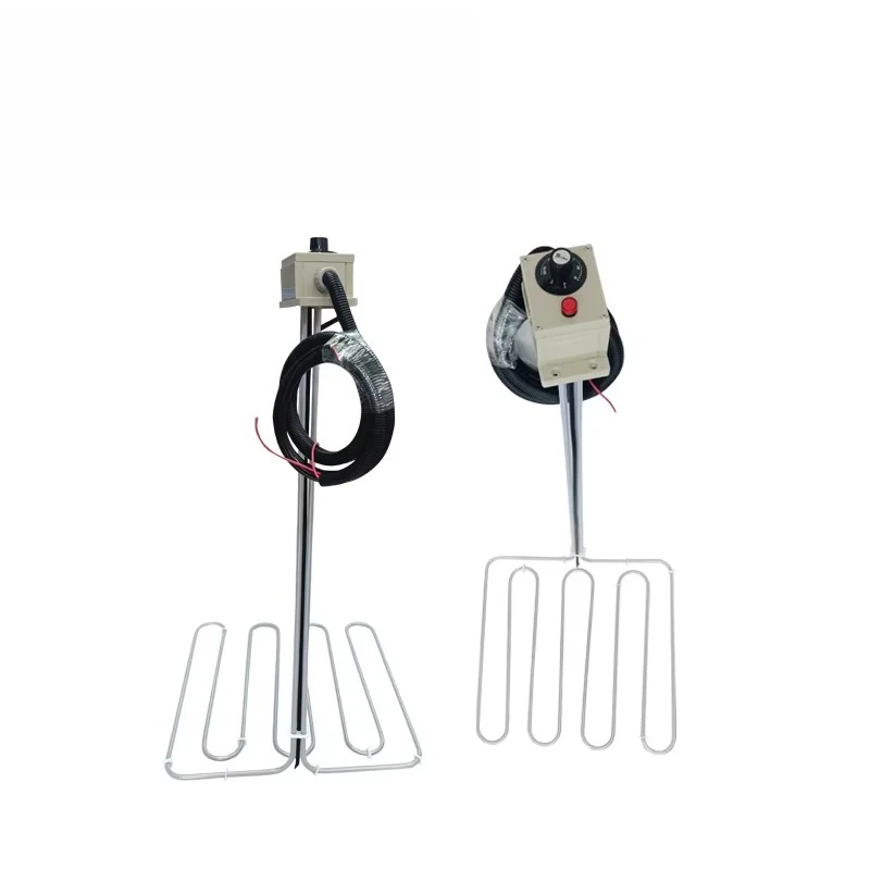 Customized Temperature Controlled PTFE Electric Heater Industrial Chemical Liquid Anti Corrosion Immersion Heating Element