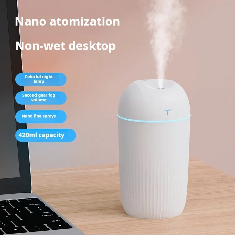 

Portable Mini USB Humidifier Small J Six Six Desktop Office Home Quiet Air Moisturizer