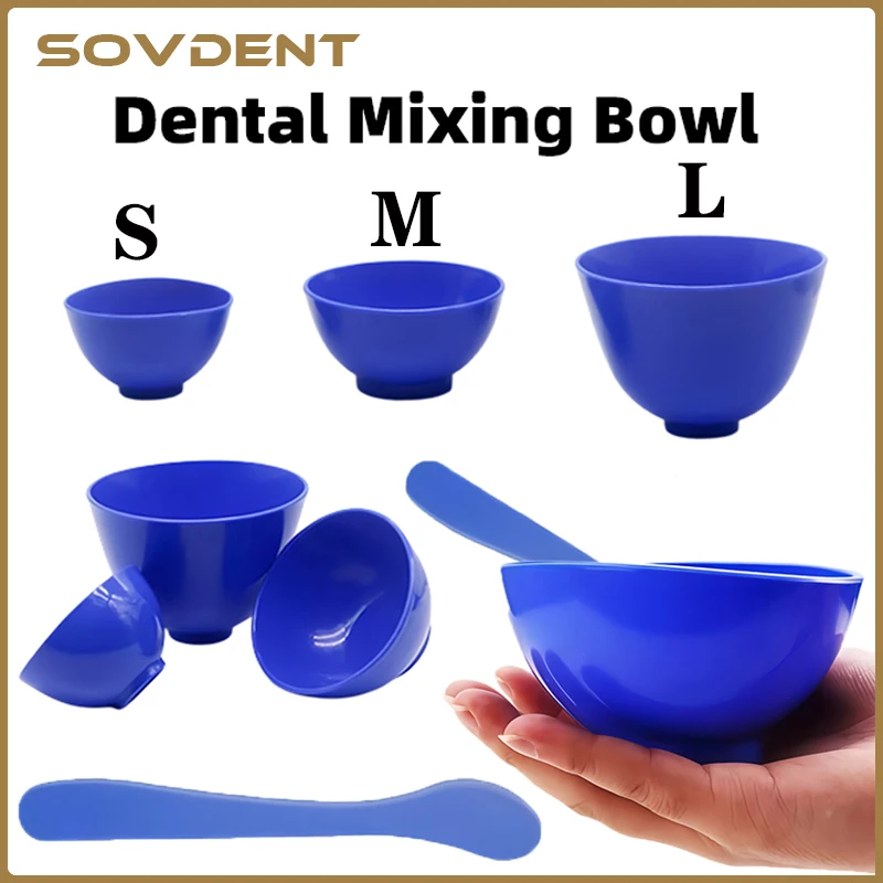 1pcs Rubber Bowl Dental Mixing Bowl For Plaster Alginate Material Silicone Mixed Bowl Gypsum Dentistry Lab Tool