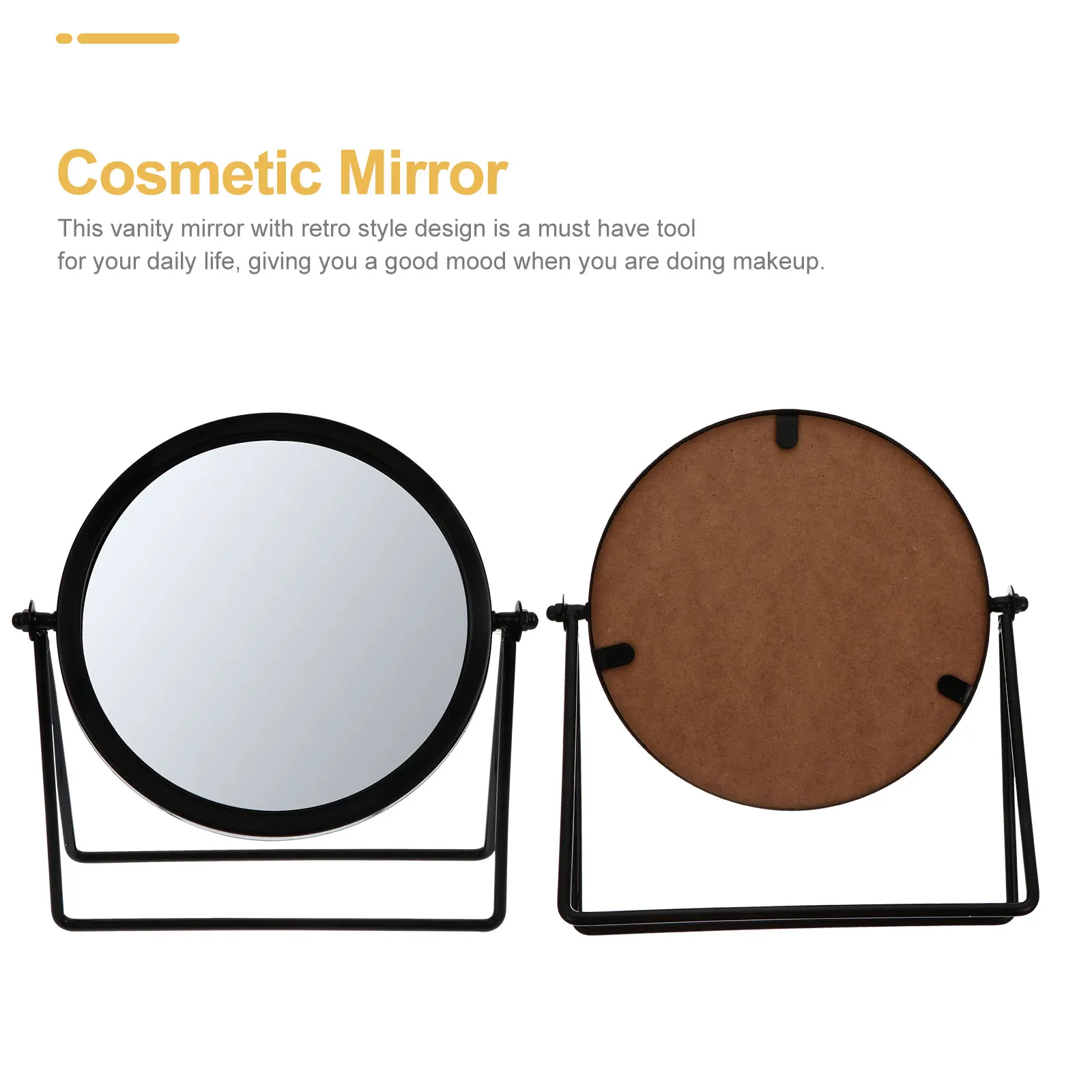 

Rotating Vanity for Desk Tabletop High Quality Makeup Desktop Office