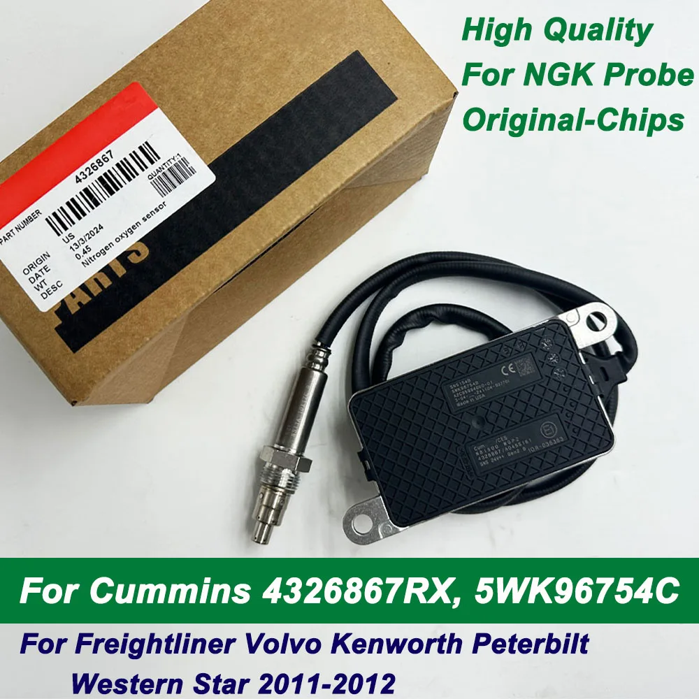 

High Quality Chips for NGK Probe 4326867 5WK96754C 5WK96754B For Cummins Engine Truck NOX Nitrogen Oxide Sensor 2897314 2872949