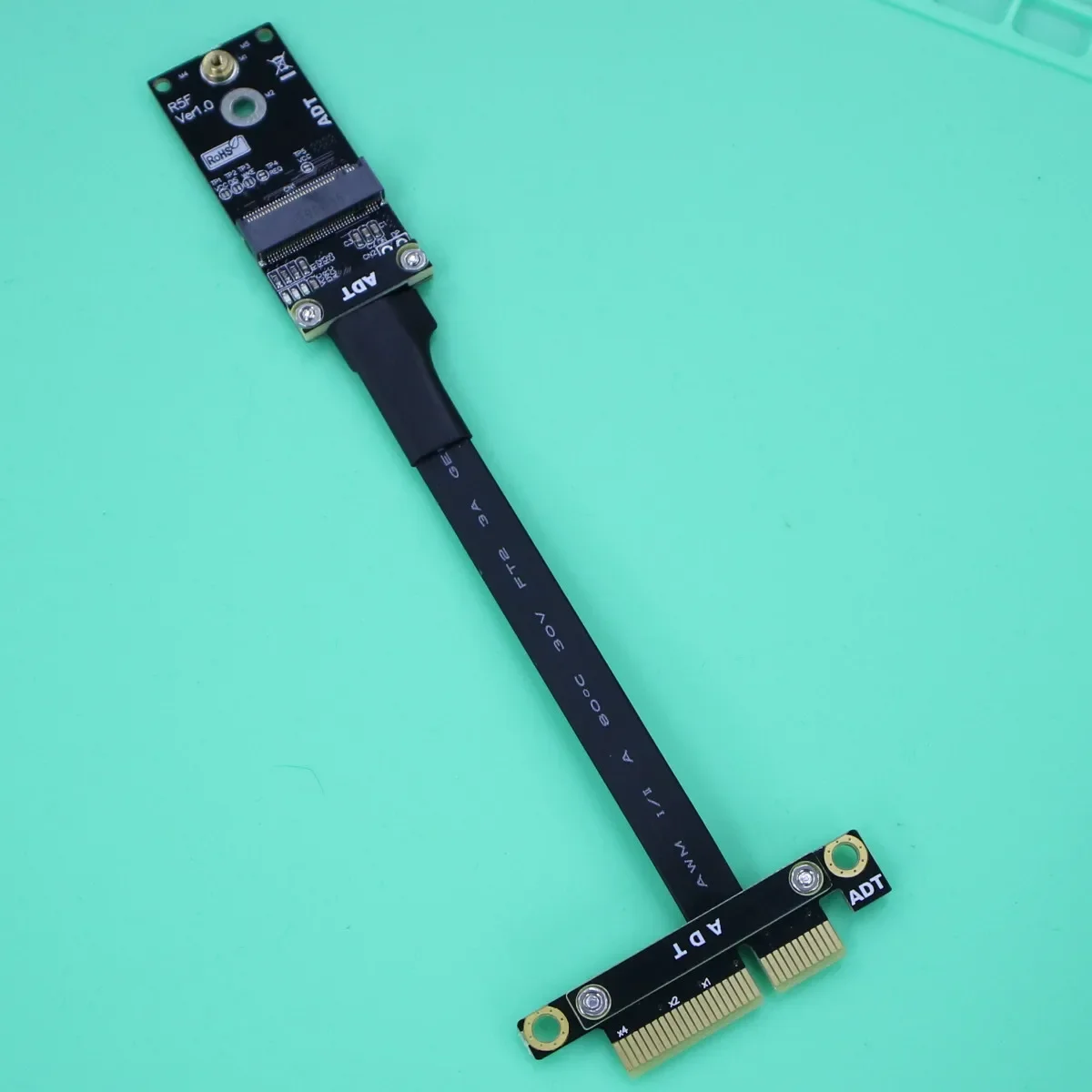 Interruptor U.2 de U2 para PCI-E 3.0 4.0x4 SFF-8639 NVMe Pcie cabo de extensão ssd ADT