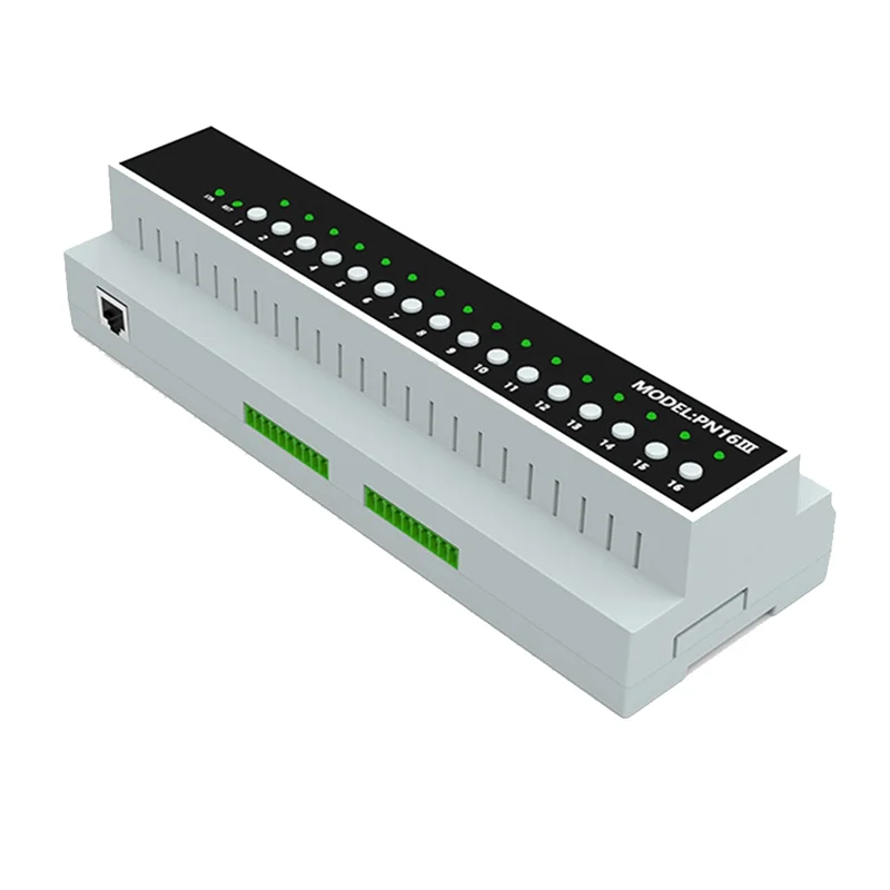 Tuya Smart Home Wifi Zigbee Relay 16 Gang Relay Switch Remote Control Appliance Control Module 110V-240V APP Voice Control-Y47A