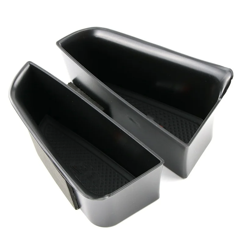 For Audi Car Front Rear Door Handle Storage Box Multifunction Trims Organizer Case Fit A3 A4 A6 A7 Q5 Q7