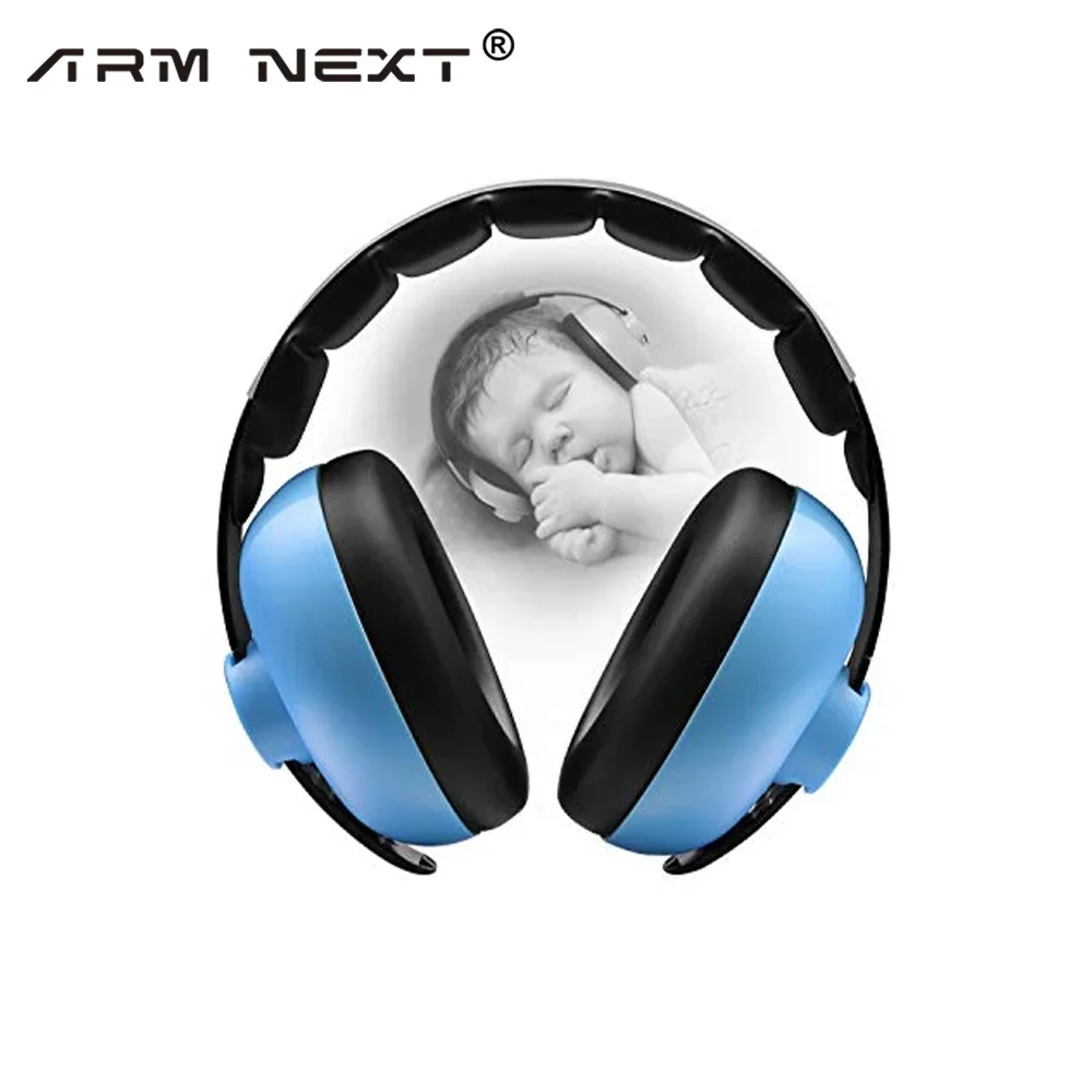 Imagem -02 - Arm Next Baby Earmuffs Infant Hearing Protection Baby Headphones Auscultadores com Cancelamento de Ruído para Bebês por Meses a Anos