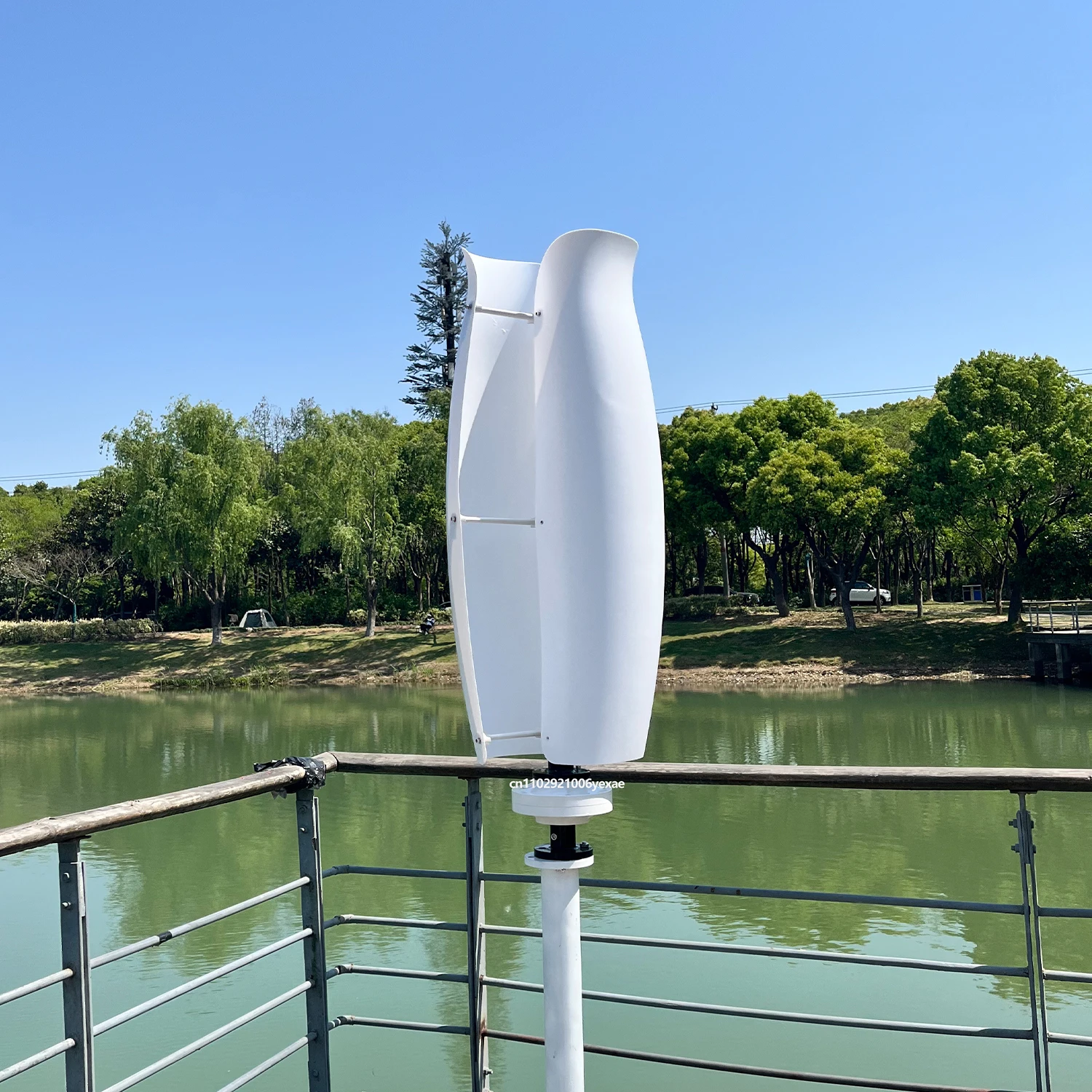 10KW 15KW 20KW Vertical Axis Wind Turbine Generator 12V 24V 48V Free Energy Magnetic Generator Set Household Windmill Generators