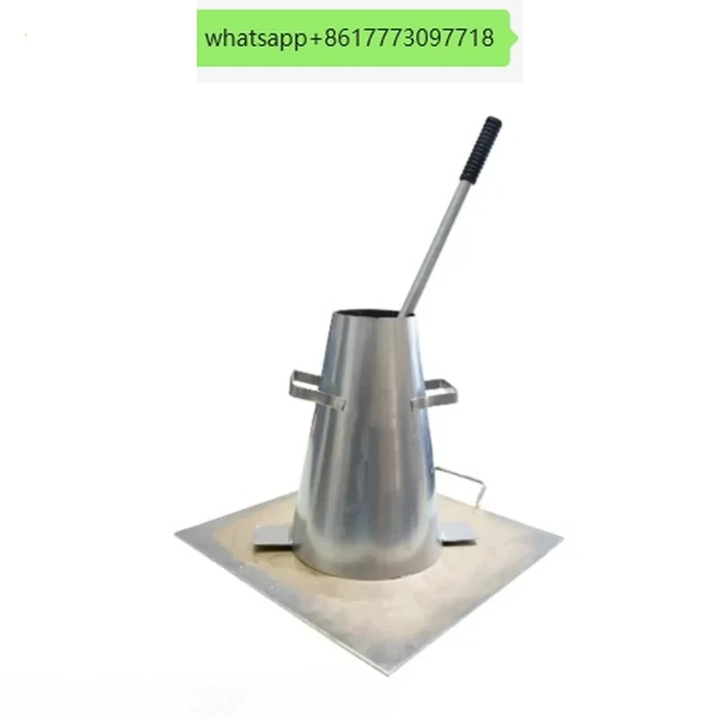

Concrete Slump Cone For Flowing Test Of Freshly Mixed Concrete
