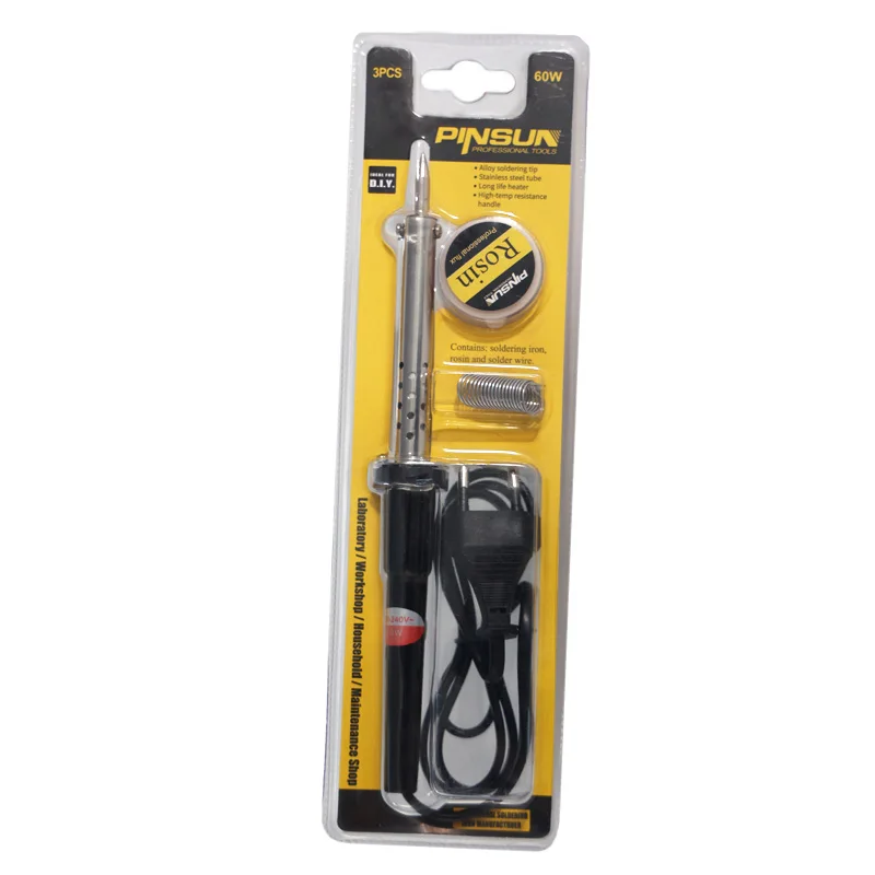 3 In 1 Soldering Iron Kit 60W Home DIY Soldering Set for Electronics Repair 110V 220V Iron Stand Tools Set