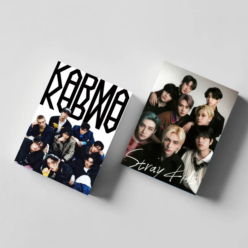 ชุดสะสมการ์ด LOMO และโปสการ์ดทำมือ Skzoo 55 ชิ้น สำหรับแฟนคลับ Stray Kids อัลบั้มพิเศษชุดที่ 3 DO IT SK