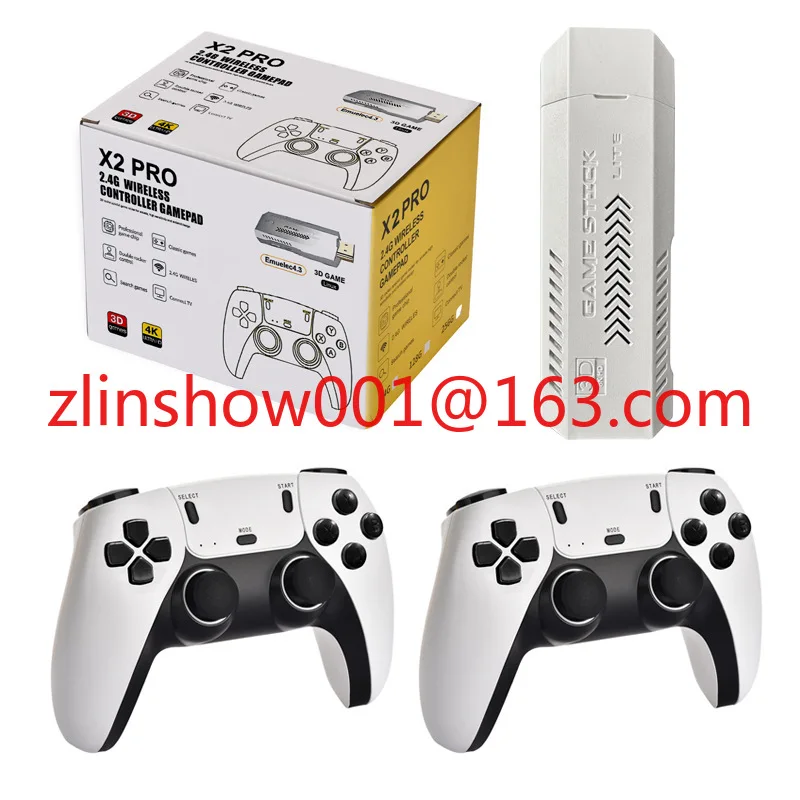 

Game console X2 PRO high definition 3D home games arcade wireless retro PS1 TV