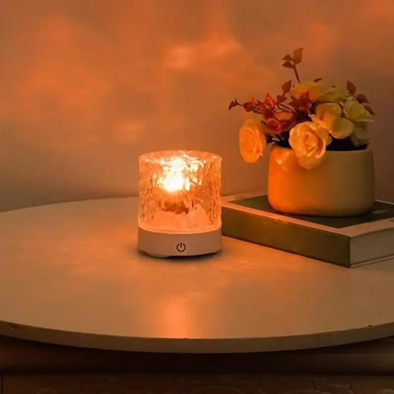 581E Bedside Lamp Dimmable Night Light LED Desk Lamp Lighting Decoration Enduring
