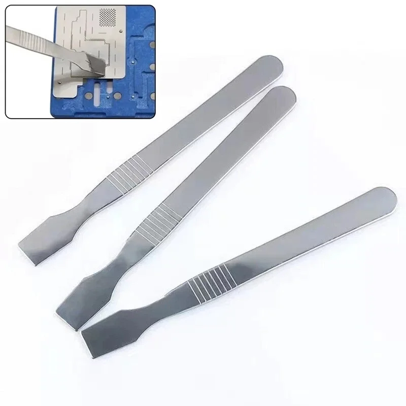 Disassemble Opening Crowbar Phone Tin Scraping Knife Solder Paste Scraper For Electronic Repair Work Flux Scraping Repair Tools