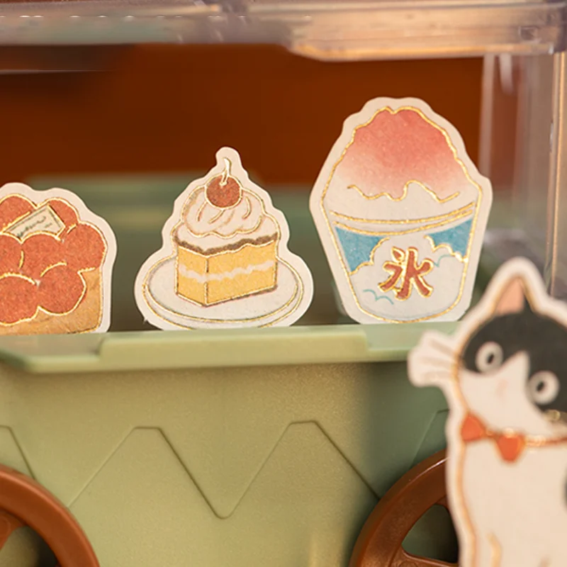 

Mr. Paper Animal Stickers 1 sheet/pack Cute Cat PET Stickers Home Handbooks Mobile DIY Decoration Gifts