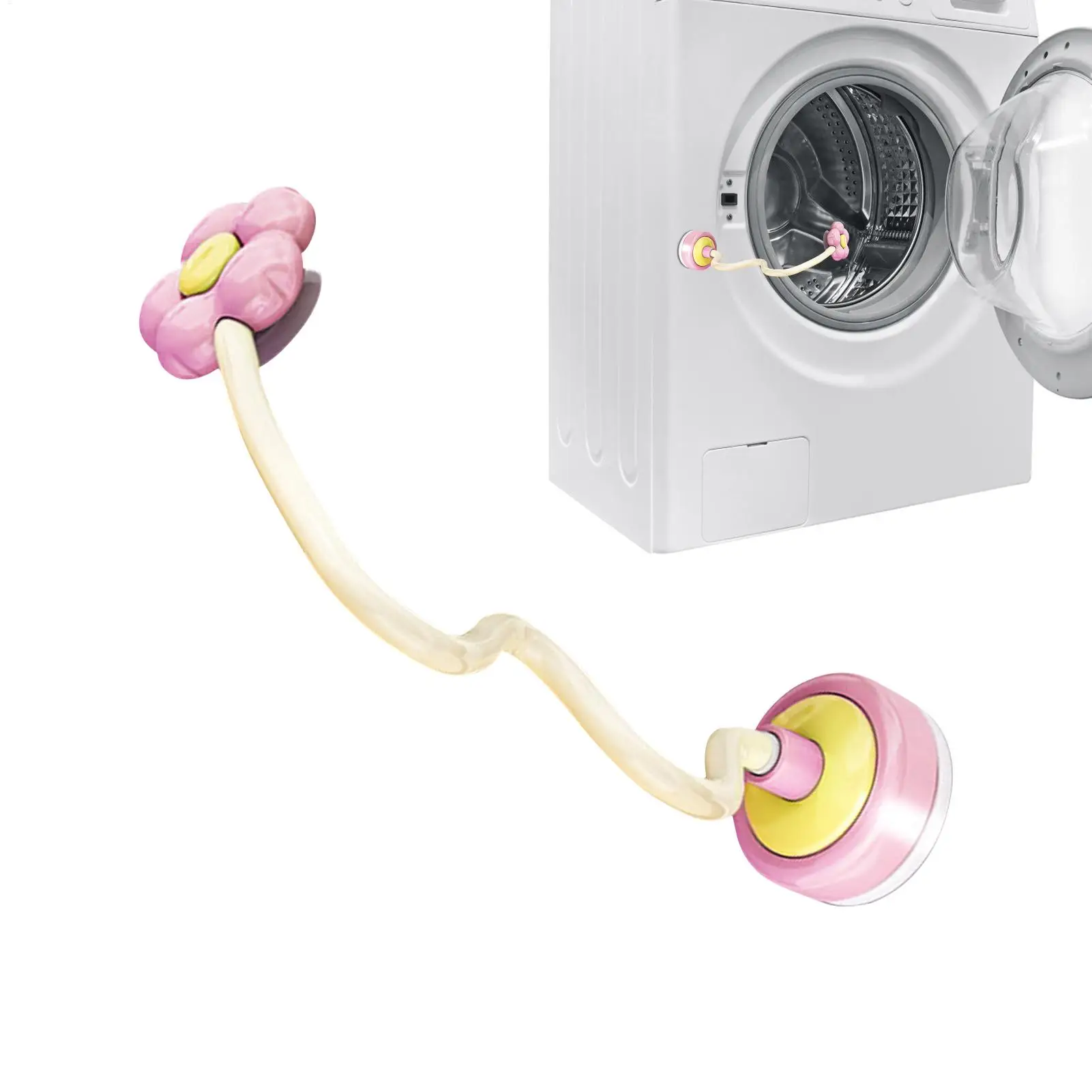 Washing Machine Door Prop Open Magnetic Boosts Air Circulation Front Load Washer Door Holder For Dorm Apartment Balcony Store