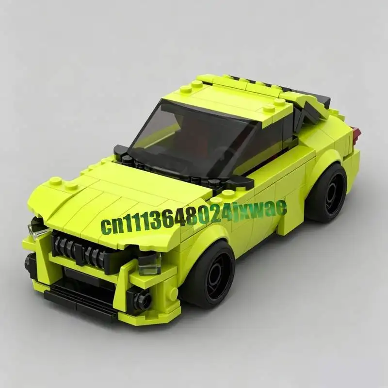 333Parts High Performance Sports Coupe Vehicle Moc Model Custom Puzzle Alt Build Diy Creative Assembly Building Blocks Toy Gifts