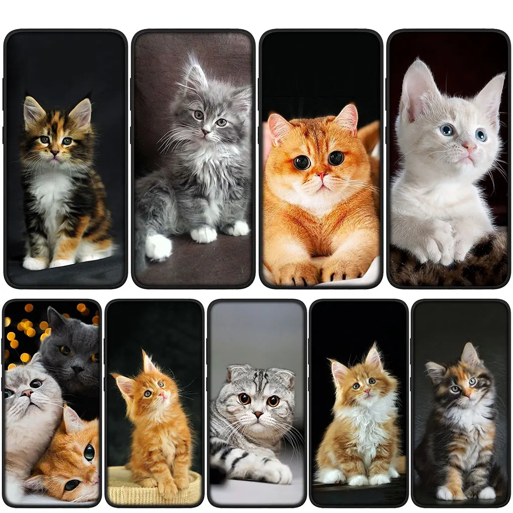 Cat Meow Soft Casing for Xiaomi Redmi Note 11 10 9 8 Pro 9S 10S 11S 9A 9C 9T 10A 10C 8A 7A C Phone Cover Case