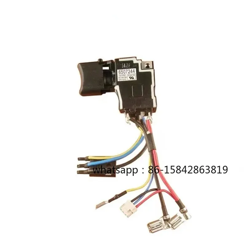 Switch 6507244 650724-4 650682-4 6506824 replacement for Makita DHP458 DHP448 DDF458 DDF448 BHP458 BHP448 BDF458 screw driver