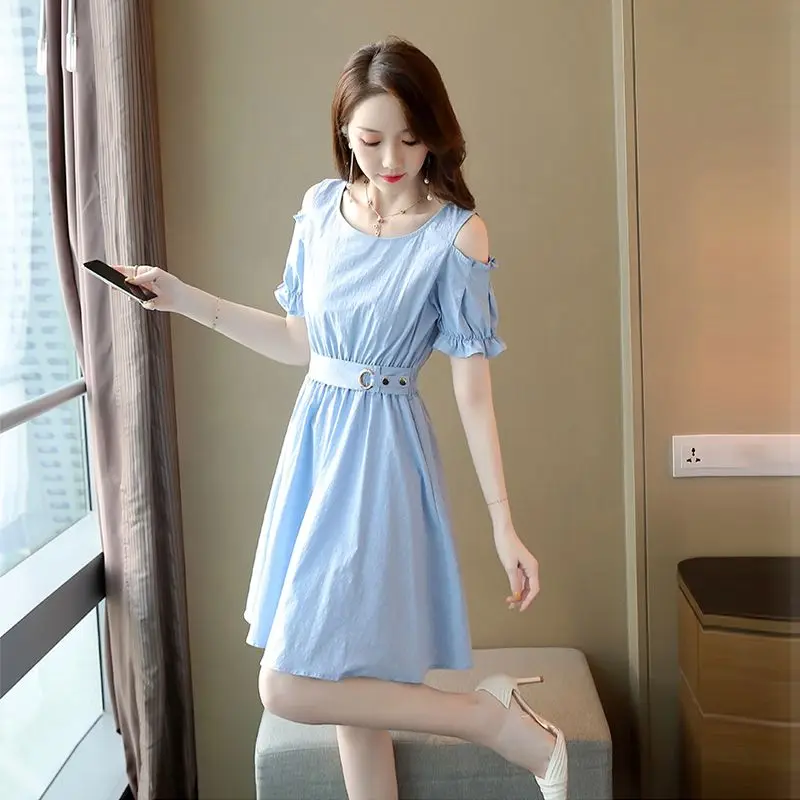 Pink Women's Summer Dress 2024 Aesthetic Clothing Blue Midi Party Dresses for Women Luxury Designer Blue Corset Casual Prom Hot