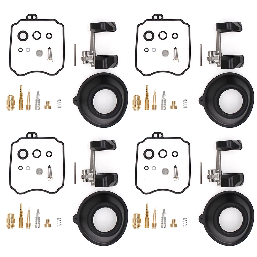 

4X For YAMAHA XVZ1300A XVZ13A Royal Star XVZ13AT Carburetor Rebuild Repair Kit Diaphragm