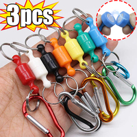 1-3pcs  Fishing Hanging Buckle Magnetic Buckle Fast Hanging Buckle Wireless Lost Rope Metal Strong Magnetic Force Mountaineering