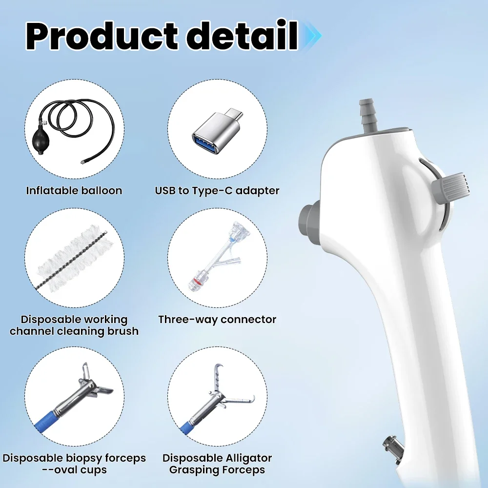 SINOHERO Veterinary Endoscopy Multi-function Flexible Urology Endoscopy Veterinary Bronchoscope for Pet Medical Equipment