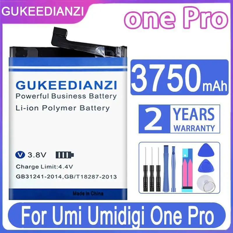 

Для мобильного телефона Umidigi Umi One Pro, аккумулятор 3750 мАч, долговечная работа