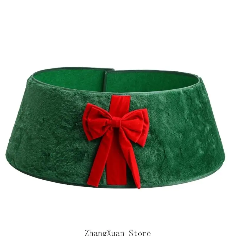 Vorderer Akzent-Weihnachtsbaumrock, geteilte Rückseite, Weihnachtsbaum-Basisabdeckung für Innen- und Außendekoration, 3 x – Detail 8