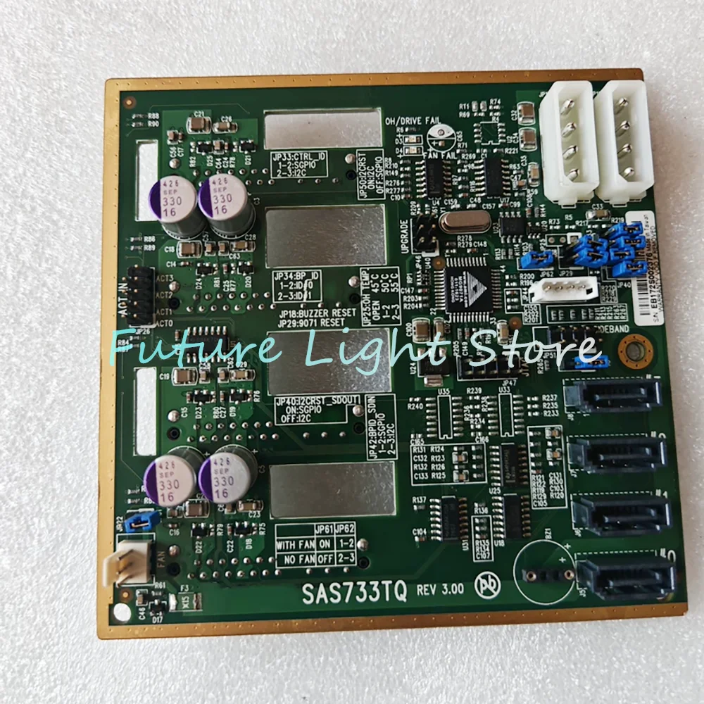 3.5-Inch SATA/SAS Disk Slots SAS733TQ Server Hard Drive Backplane