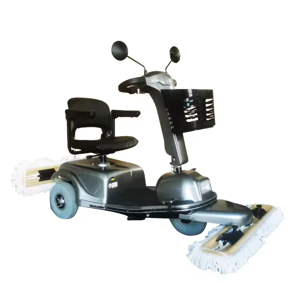 

CT3900 Ride on Floor Mop Propelled Three Wheel Dust Cart Driving Electric Mopping Floor Scrubber