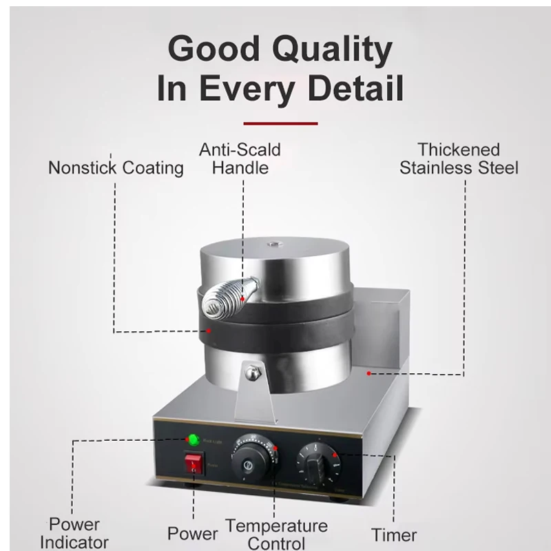 Mit Logo Ufo Burger Donut Maschine Eis Waffel Hamburger Brot Heißpressmaschine Gelato Panini Presse Ufo Waffeleisen