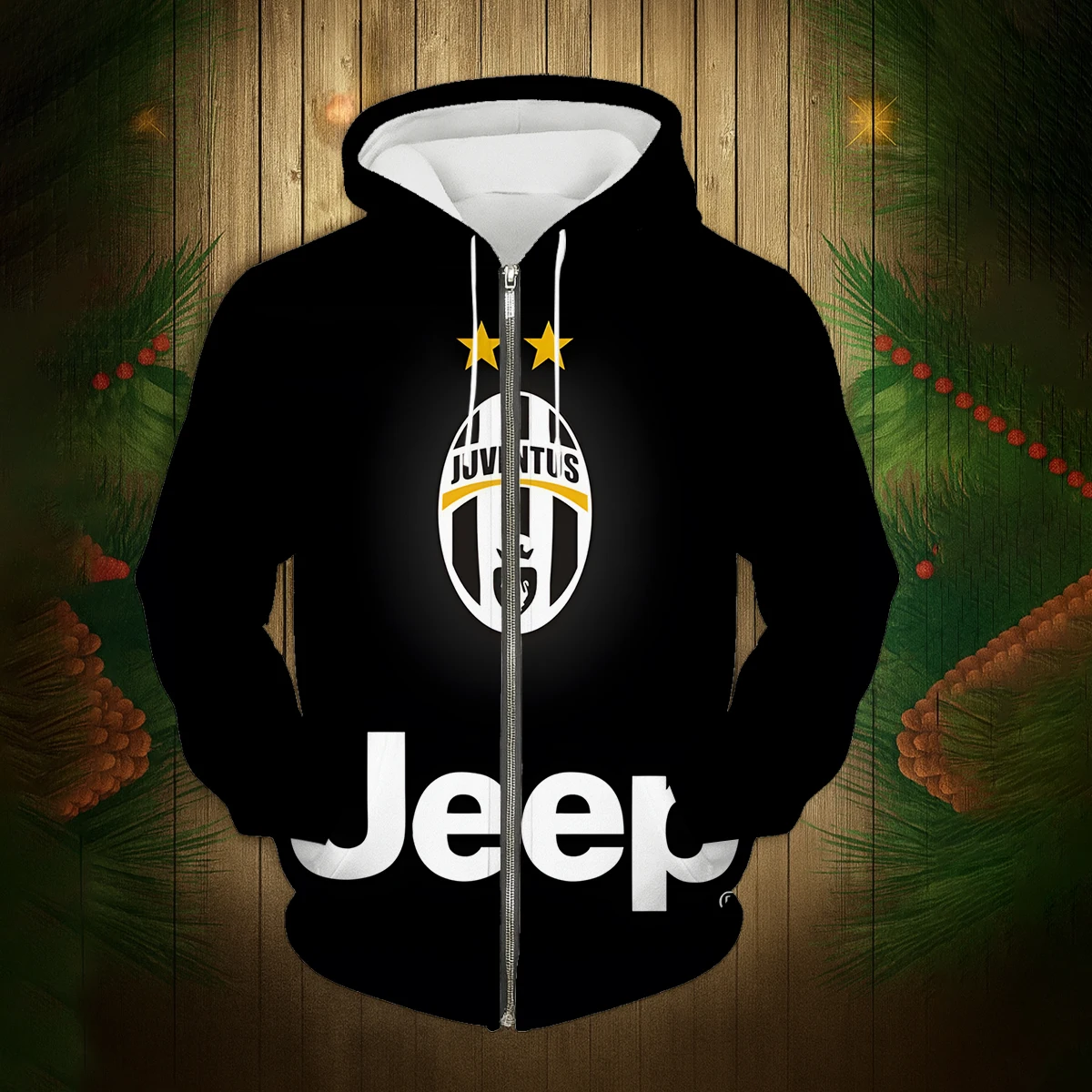 

2026 Spring/Summer New Style European Export Cross-border Sweatshirt - Couple Casual JEEP 3D Digital Printing Sweatshirt