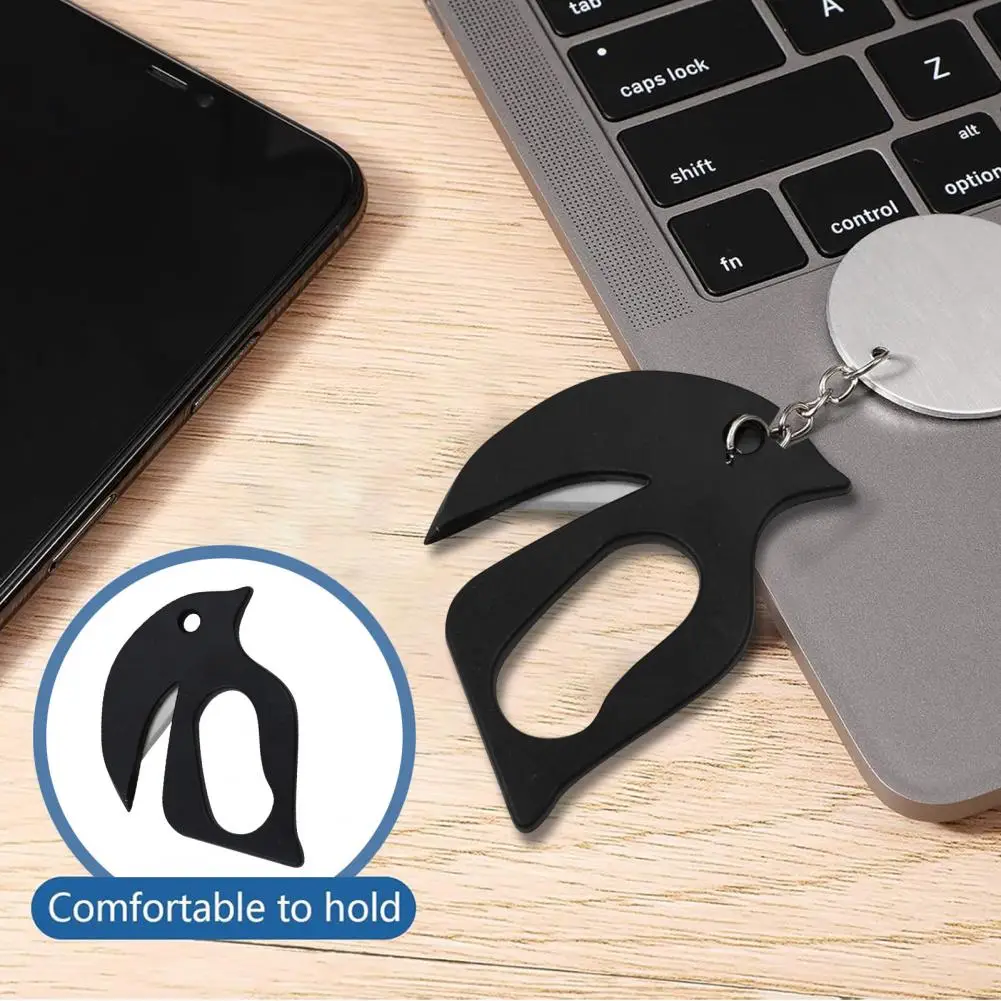 7.5cm Letter Opener Plastic Mail Opener With Blade Portable Envelope Slitter Wrapping Paper Cutting Tool For Office Home School