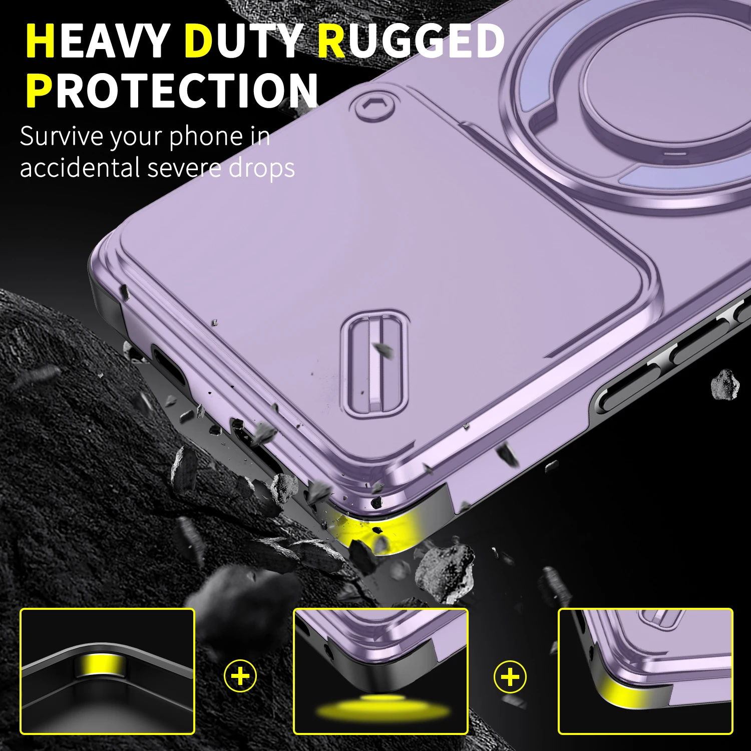 スライドレンズプロテクト付きMagsafeホルダーケース I - Magnetic Case Smart のレビューと価格