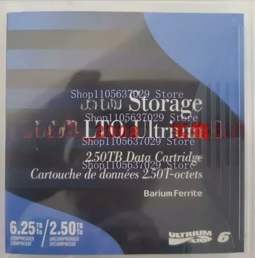 1pcs New packaging:FOR IBM LTO Ultrium 6 data tape (00V7590) 2.5T - 6.25T LTO6