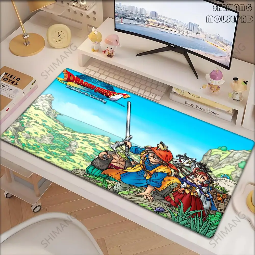 

Game Dragon Q-Quest Journey Cursed King 8 S Mouse Pad Large Desk Mat Keyboard Ergonomic Office Rubber Game PC Non-slip Anti-fray