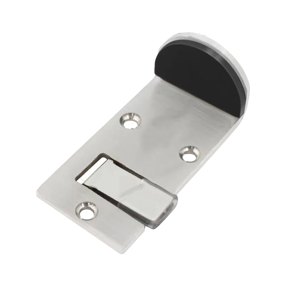 

Безопасная установка дверей, как показано на рисунке. Дверной блокатор из нержавеющей стали. Эффективное управление дверью. Перфорированная модель с винтами.