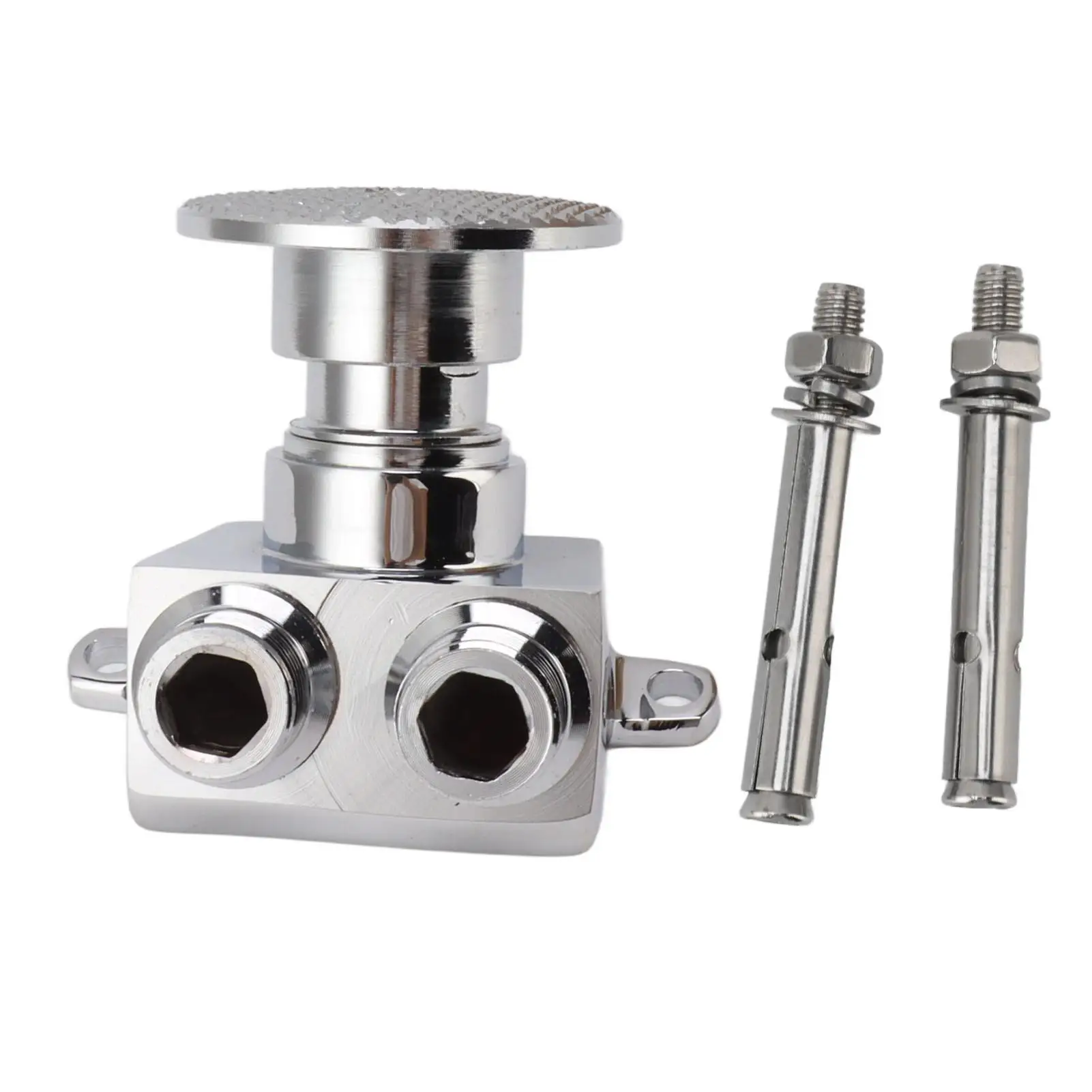 Touchless Copper Foot Pedal Valve – Easy Install, Erosion-Resistant, Sanitary for kitchen Water Control