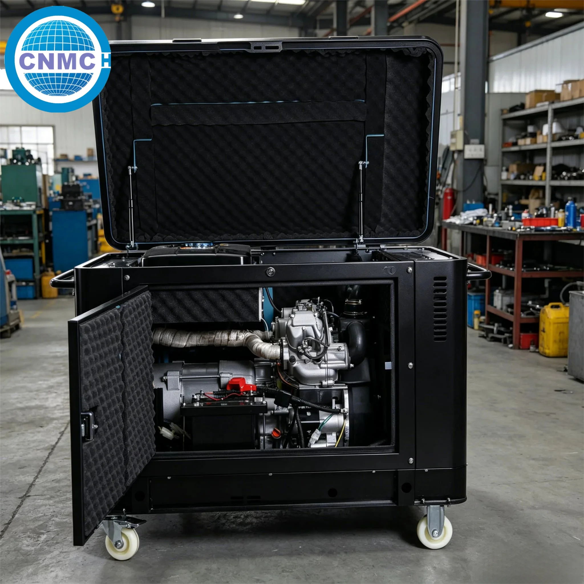 Silent Diesel Generator 11KW 13KW 15KW 20KW Two-cylinder Four-stroke Three Phase 50HZ 60HZ electricity generator Made in China