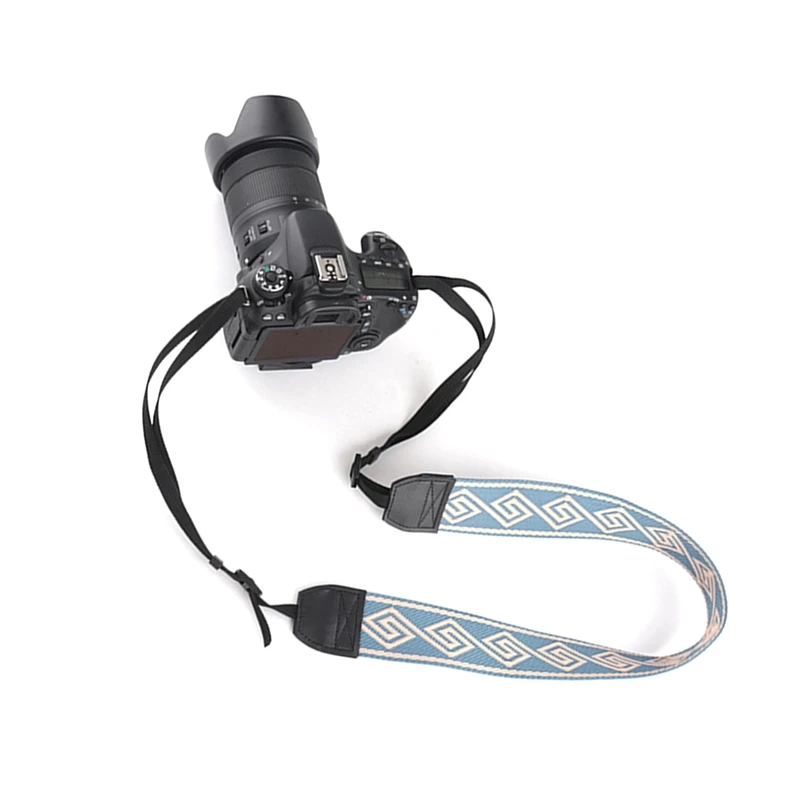 

Винтажный регулируемый плечевой ремень для камеры. Винтажный регулируемый шейный плечевой ремень через плечо. Быстросъемный ремень подходит для всех камер.
