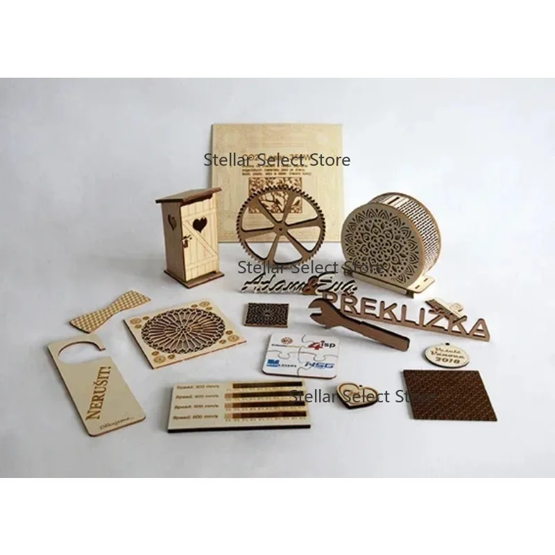 Laser Engraving Cutting Machine Craft Laser Cutting 150W  Laser Cutter Servo Motor  Wood High Quality 100W 3000mm/s